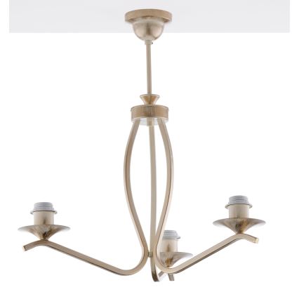 JUPITER 1274-KS3E - Candelabru cu tijă KASZMIR, 3xE27/60W