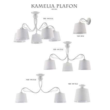 Jupiter 1350 - KM 5 PB - Plafonier KAMELIA 5xE27/60W/230V