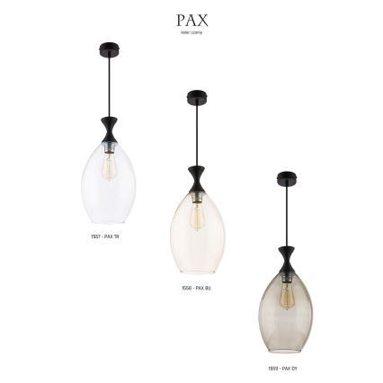 Jupiter 1558 - PAX BU - Lampa suspendata PAX E27/60W