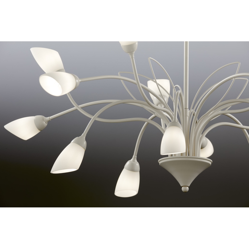 Jupiter 2062 - Candelabru pe lanț GLORIOSA 15xG9/14W/230V crem