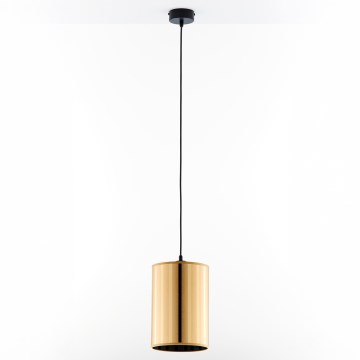 Jupiter 2090 - Lustră CORTINA pe cablu, 1xE27/15W/230V, auriu/negru