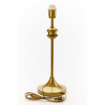 Jupiter 2112 - Lampă de masă KASZMIR 1xE27/15W/230V alb/auriu, decor marmură