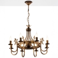Jupiter 225 - KO 8 - Candelabru KORONA suspendat pe lanț, 8xE14/40W/230V