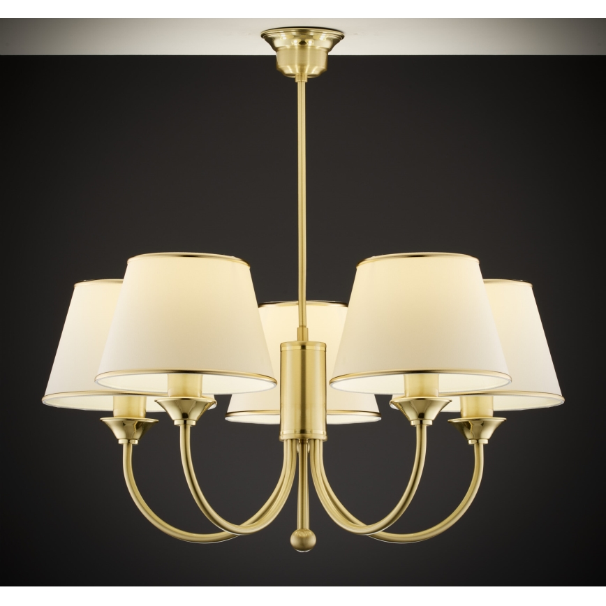 Jupiter 286 - CL 5 - Candelabru pe tijă CLASSIC 5xE27/60W/230V