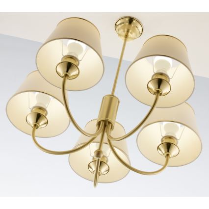Jupiter 286 - CL 5 - Candelabru pe tijă CLASSIC 5xE27/60W/230V