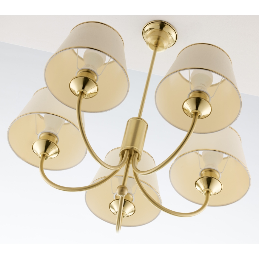 Jupiter 286 - CL 5 - Candelabru pe tijă CLASSIC 5xE27/60W/230V