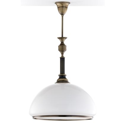 Jupiter 620 - ZU 1 - Lampă suspendată pe tijă ZEUS 1xE27/60W/230V