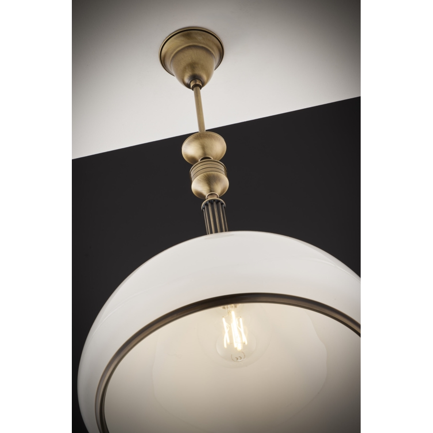 Jupiter 620 - ZU 1 - Lampă suspendată pe tijă ZEUS 1xE27/60W/230V