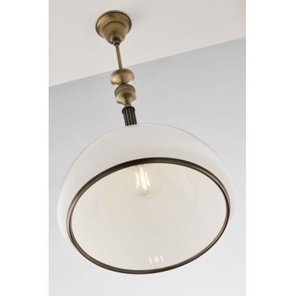 Jupiter 620 - ZU 1 - Lampă suspendată pe tijă ZEUS 1xE27/60W/230V