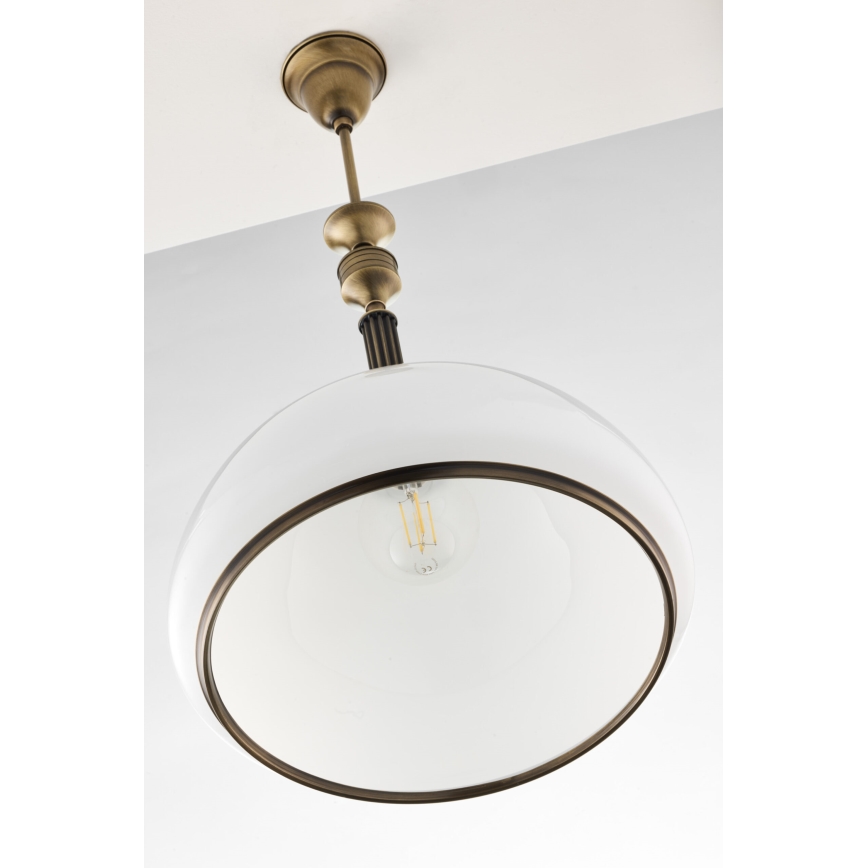 Jupiter 620 - ZU 1 - Lampă suspendată pe tijă ZEUS 1xE27/60W/230V