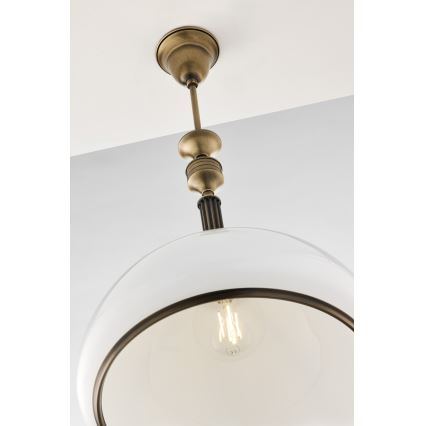 Jupiter 620 - ZU 1 - Lampă suspendată pe tijă ZEUS 1xE27/60W/230V