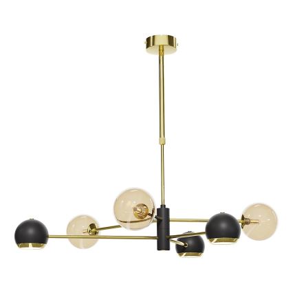 Jupiter - Sticlă de schimb pentru lustru MOKA G9, diametru 12 cm, bej fumuriu