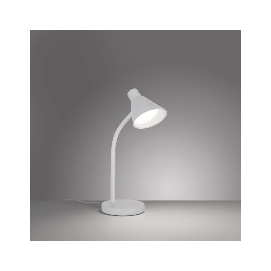 JUST LIGHT. 11248-16 - Lampă de birou LED flexibilă PIXIE, 4,5 W, 230 V, albă