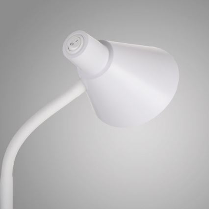 JUST LIGHT. 11248-16 - Lampă de birou LED flexibilă PIXIE, 4,5 W, 230 V, albă