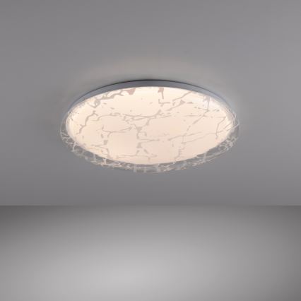 JUST LIGHT. 14008-16 - Plafonieră LED dimabilă ART PLAFO LED/20W/230V 2700-6500K Ø 38 cm albă + telecomandă