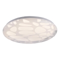 JUST LIGHT. 14009-16 - Plafonieră LED dimabilă ART PLAFO LED/20W/230V 2700-6500K Ø 38 cm albă + telecomandă