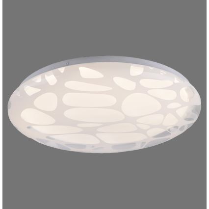 JUST LIGHT. 14009-16 - Plafonieră LED dimabilă ART PLAFO LED/20W/230V 2700-6500K Ø 38 cm albă + telecomandă