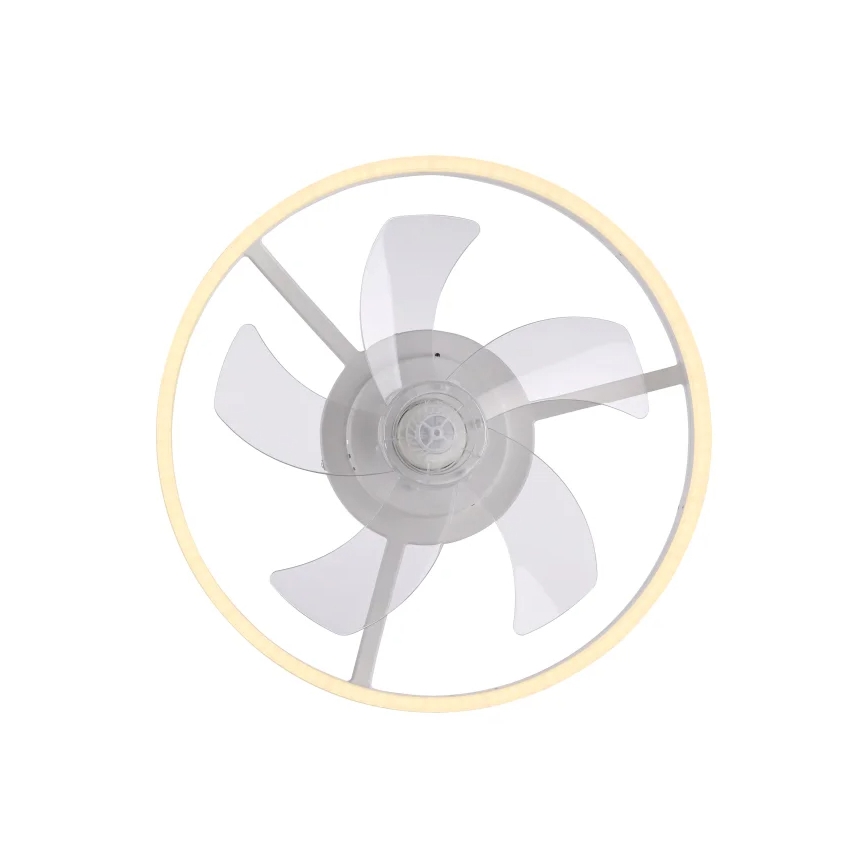 JUST LIGHT. 14624-16 - Ventilator de tavan LED dimabil cu lumină RITA LED/22W/230V 3000-6000K Ø 50 cm alb + telecomandă