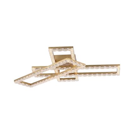JUST LIGHT. 14733-60 - Plafonieră LED GLITRA LED/35W/230V 57,25x72,05 cm aurie