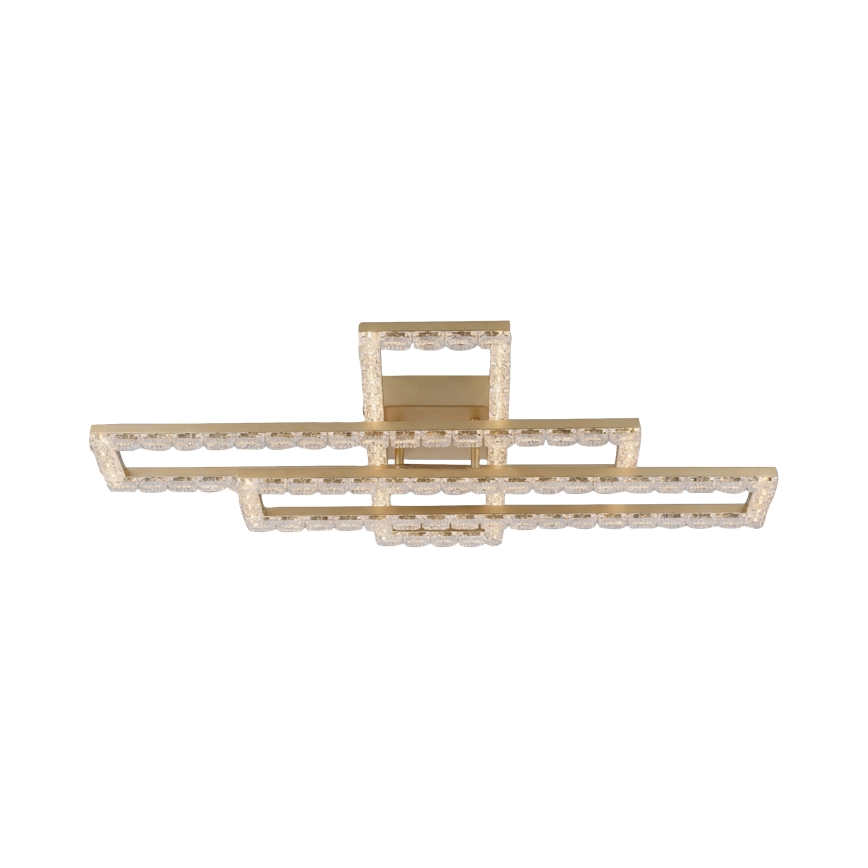 JUST LIGHT. 14733-60 - Plafonieră LED GLITRA LED/35W/230V 57,25x72,05 cm aurie