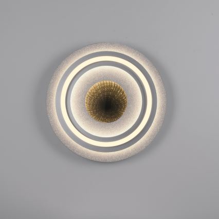 JUST LIGHT. 15089-21 - Plafonieră LED CICHIO LED/36W/230V Ø 40 cm crom mat