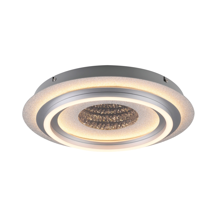JUST LIGHT. 15089-21 - Plafonieră LED CICHIO LED/36W/230V Ø 40 cm crom mat