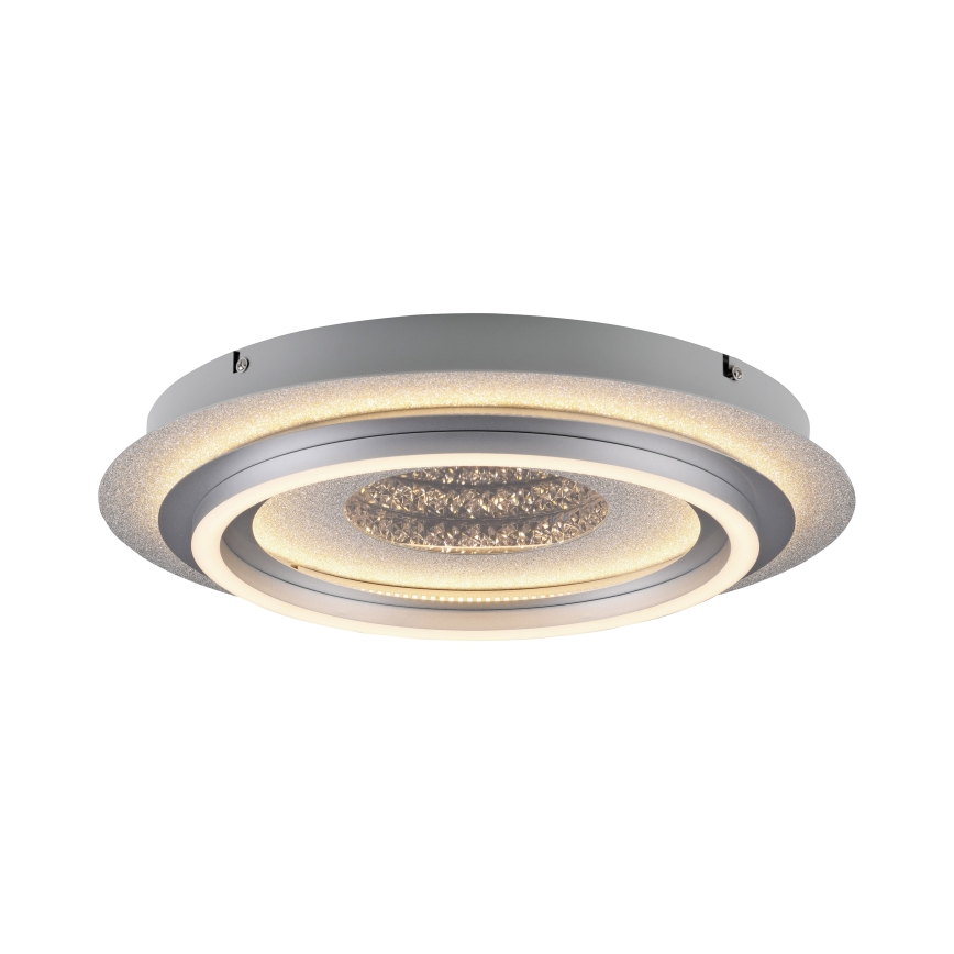 JUST LIGHT. 15089-21 - Plafonieră LED CICHIO LED/36W/230V Ø 40 cm crom mat