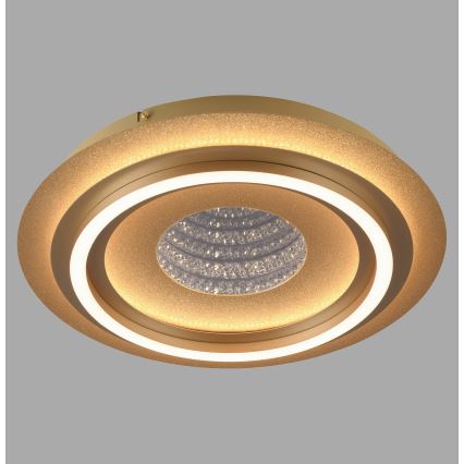JUST LIGHT. 15089-60 - Plafonieră LED CICHIO LED/36W/230V Ø 40 cm aurie