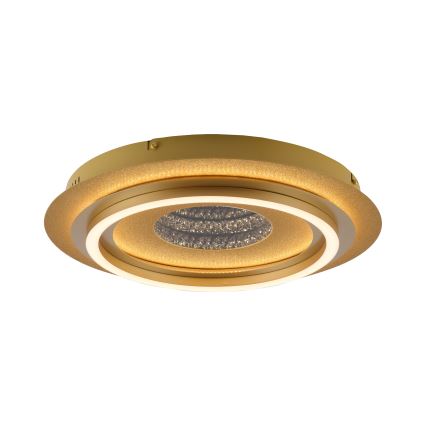 JUST LIGHT. 15089-60 - Plafonieră LED CICHIO LED/36W/230V Ø 40 cm aurie