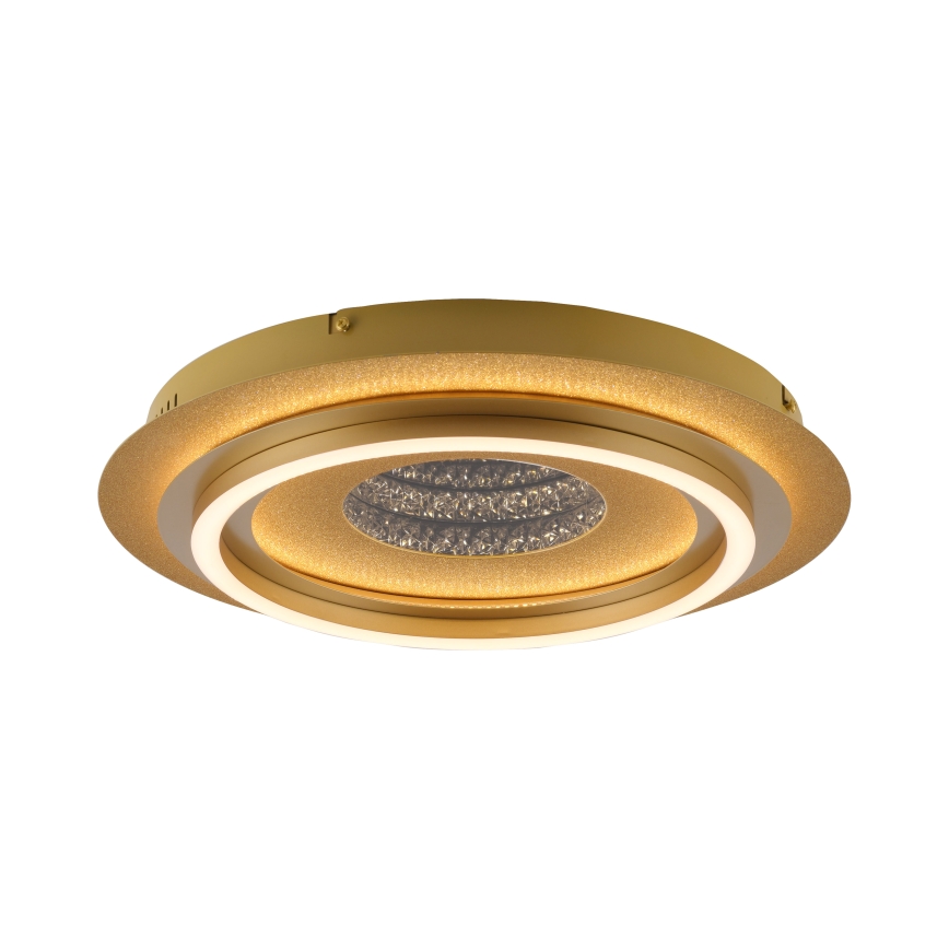 JUST LIGHT. 15089-60 - Plafonieră LED CICHIO LED/36W/230V Ø 40 cm aurie