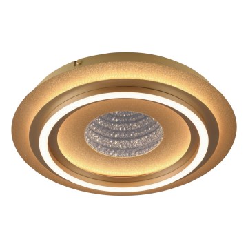 JUST LIGHT. 15089-60 - Plafonieră LED CICHIO LED/36W/230V Ø 40 cm aurie