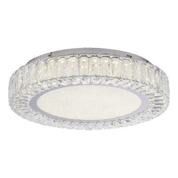 JUST LIGHT. 15222-17 - Plafonieră LED KULUNKA LED/46W/230V Ø 50 cm crom lucios