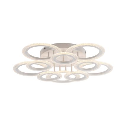 JUST LIGHT. 15268-16 - Plafonieră LED CRYSTALLO LED/48,5W/230V Ø 68,6 cm albă