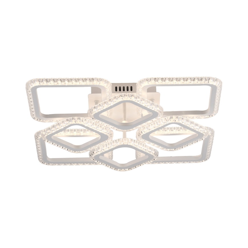 JUST LIGHT. 15269-16 - Plafonieră LED CRYSTALLO LED/43,5W/230V 49x49 cm albă