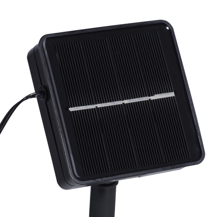 JUST LIGHT. 19971-18 - Bandă LED RGB solară TEANIA LED/3,7V 5 m 1200 mAh IP44 negru