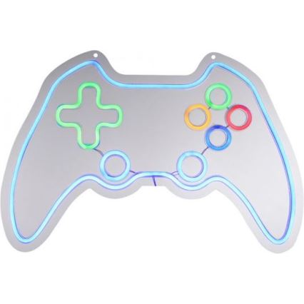 JUST LIGHT. 85022-70 - Neon LED decorativ de perete NEON LED/6,5W/5V gamer