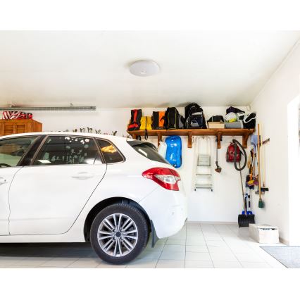 FOGLER Plafonieră LED cu senzor de mișcare și crepuscular, 12W/230V, diam. 28 cm