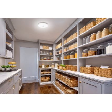 Plafonieră LED cu senzor de mișcare și de crepuscul FOGLER LED/17W/230V Ø 33 cm