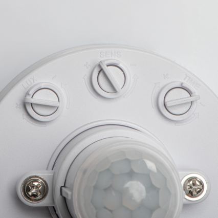 Plafonieră LED cu senzor de mișcare și de crepuscul FOGLER LED/17W/230V Ø 33 cm