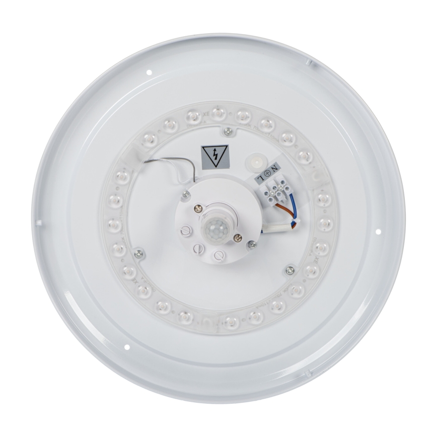 Plafonieră LED cu senzor de mișcare și de crepuscul FOGLER LED/17W/230V Ø 33 cm