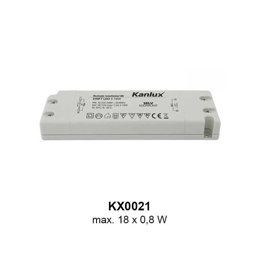 Kanlux 23100 - Corp de iluminat LED orientare SOLA 1xLED/0,8W/12V
