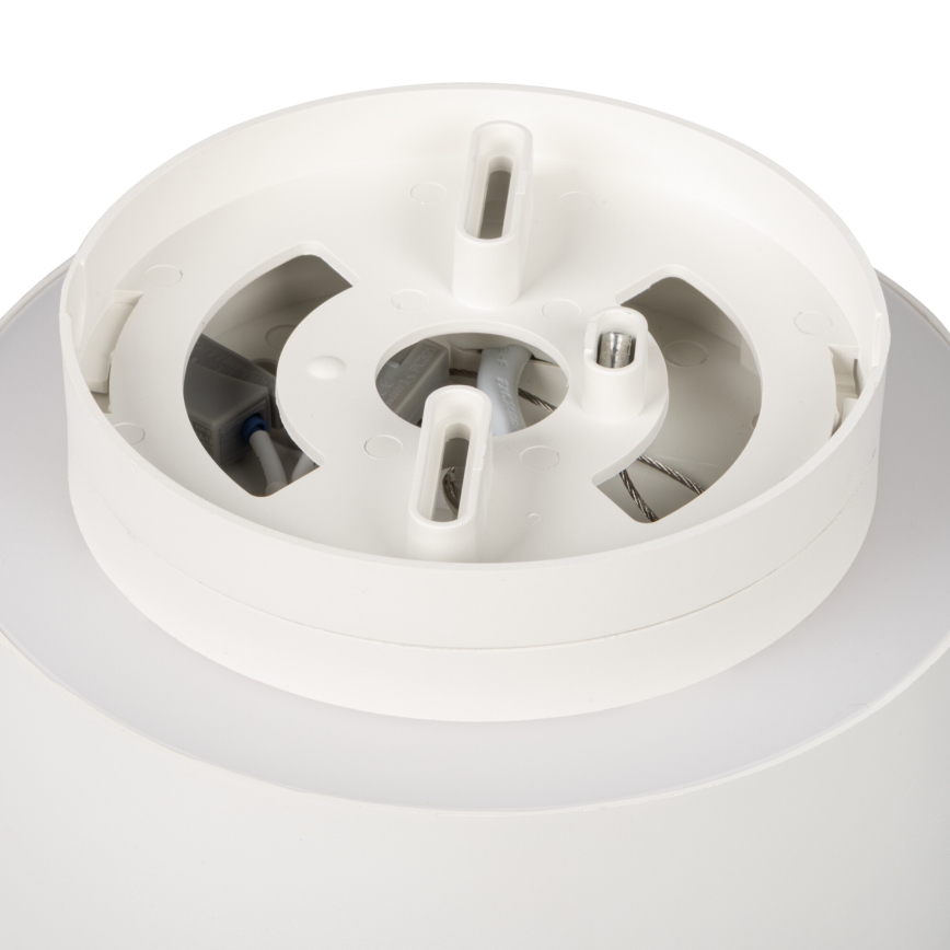 Spot LED SONOR LED/12W/230V 3000/4000/5700K + LED/1,5W 2200K, diam. 14 cm, alb