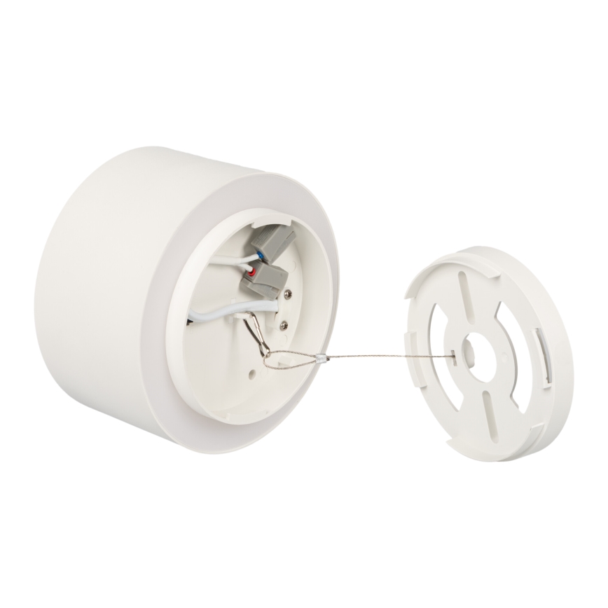 Spot LED SONOR LED/12W/230V 3000/4000/5700K + LED/1,5W 2200K, diam. 14 cm, alb