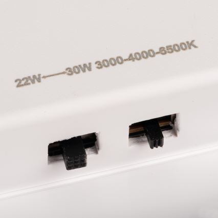 Plafonieră LED VARSO LED/22/30W/230V 3000/4000/6500K Ø 33 cm IP54