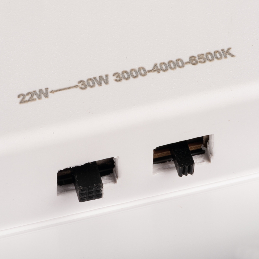 Plafonieră LED VARSO LED/22/30W/230V 3000/4000/6500K Ø 33 cm IP54