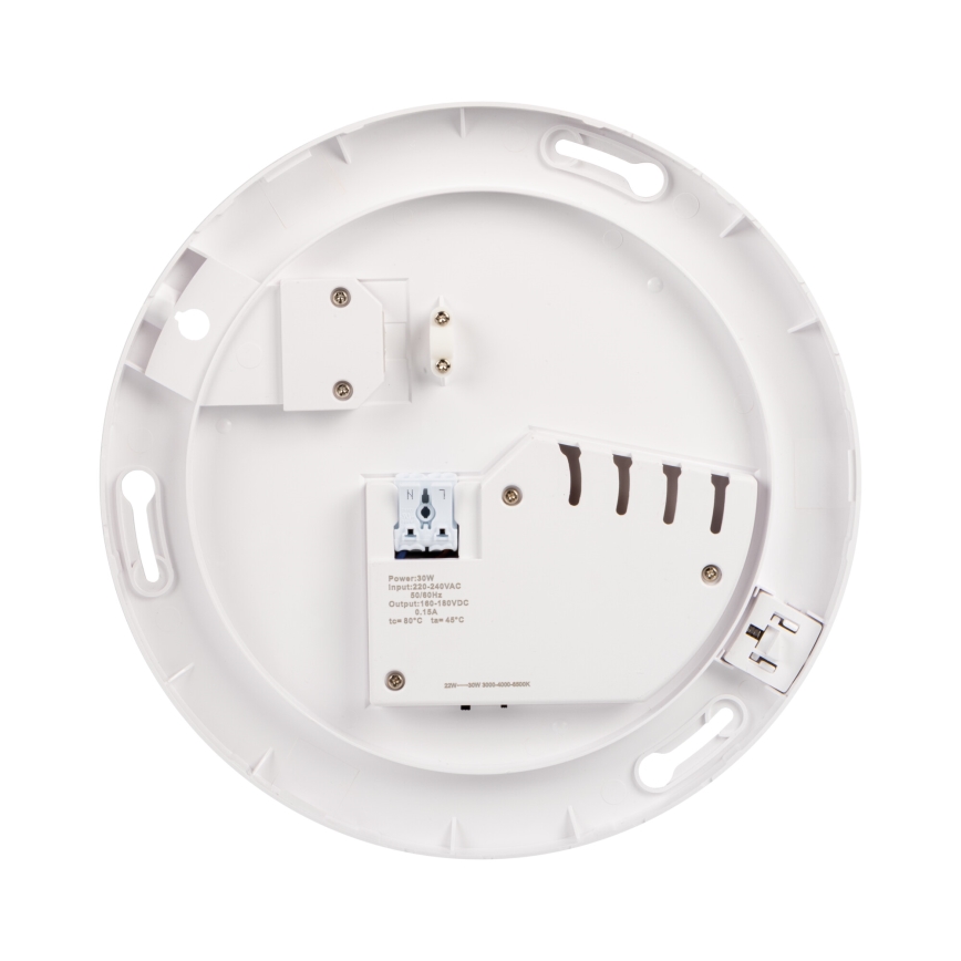 Plafonieră LED VARSO LED/22/30W/230V 3000/4000/6500K Ø 33 cm IP54