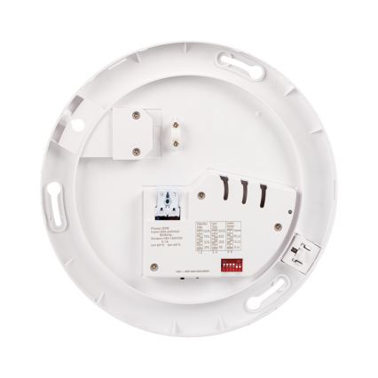 Plafonieră LED VARSO, cu senzor de mișcare și de amurg, LED/22/30W/230V, 3000/4000/6500K, Ø 33 cm, IP54