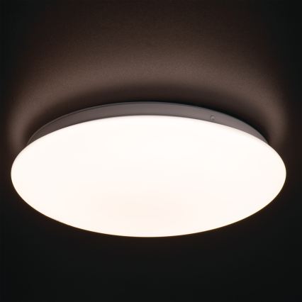 Plafonieră LED pentru baie cu senzor de mișcare și senzor crepuscular CORSO LED/12W/230V 3000/4000/6500K pr. 27,8 cm IP44