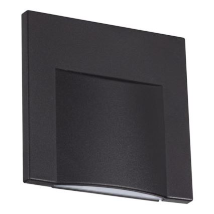 Aplica pentru scări ERINUS LED/0,8W/12V 3000K neagră