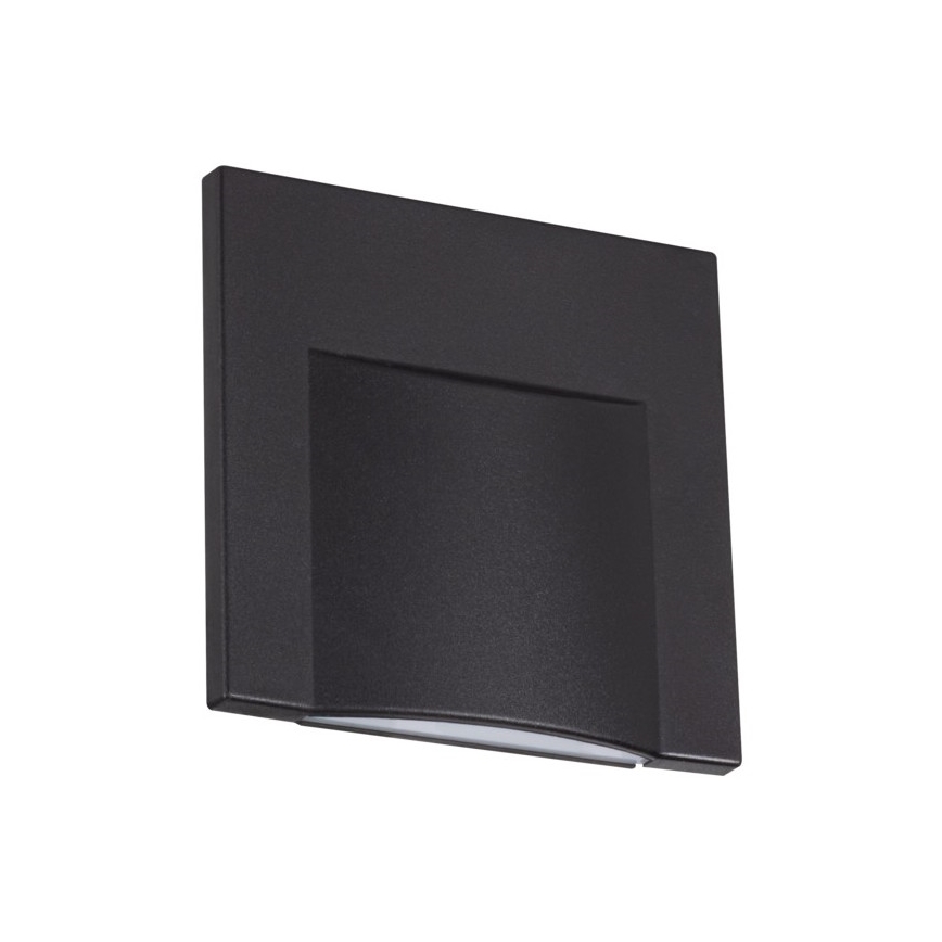 Aplica pentru scări ERINUS LED/0,8W/12V 3000K neagră